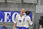 Volleyball vs MHC  Wheaton Women's Volleyball vs Mount Holyoke College. - Photo by Keith Nordstrom : Wheaton, Volleyball